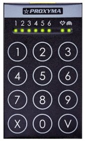 Клавиатура сенсорная TK-306-B (черный)